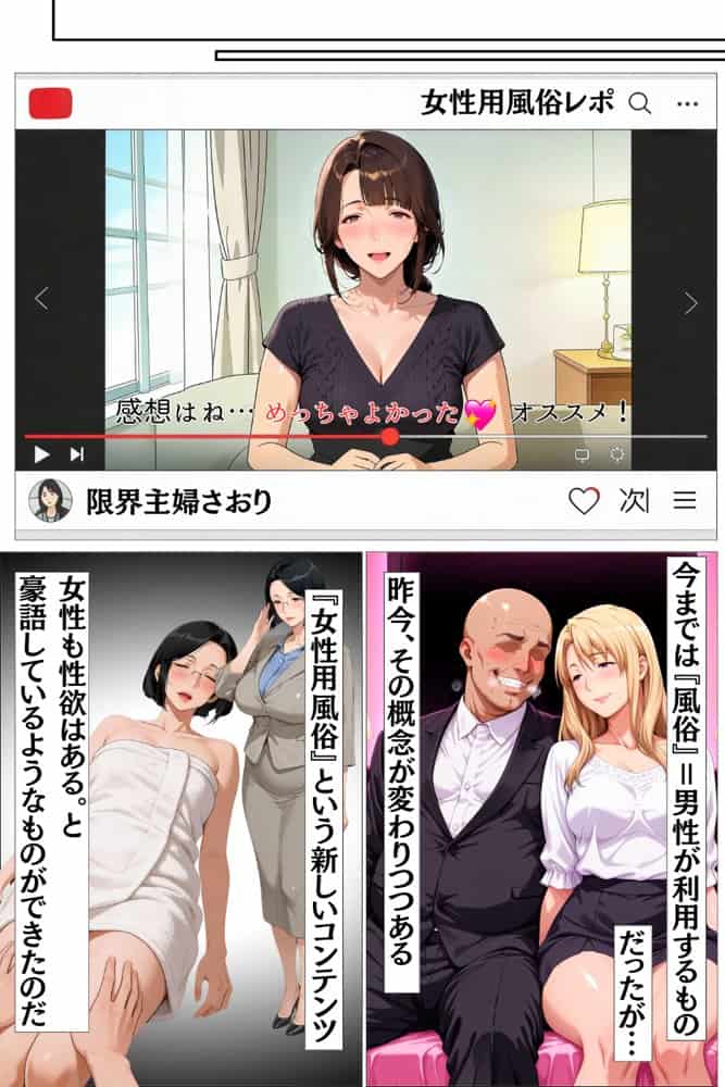 ジョフウデビュー 人妻が元カレと女風でマッチング