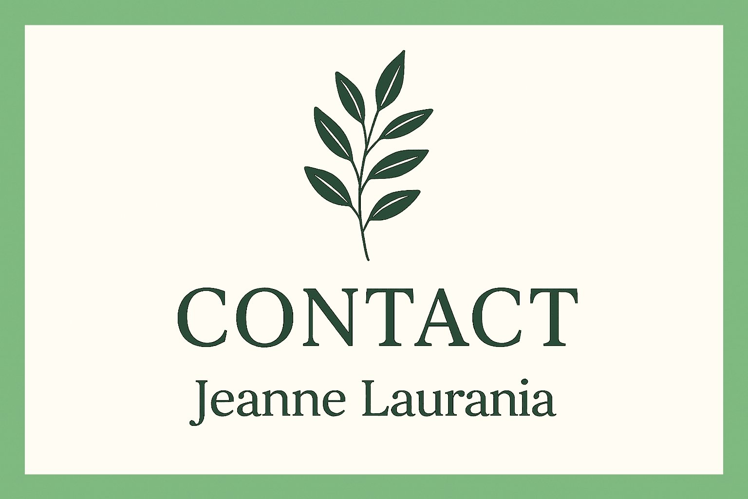 Contact Jeanne Laurania