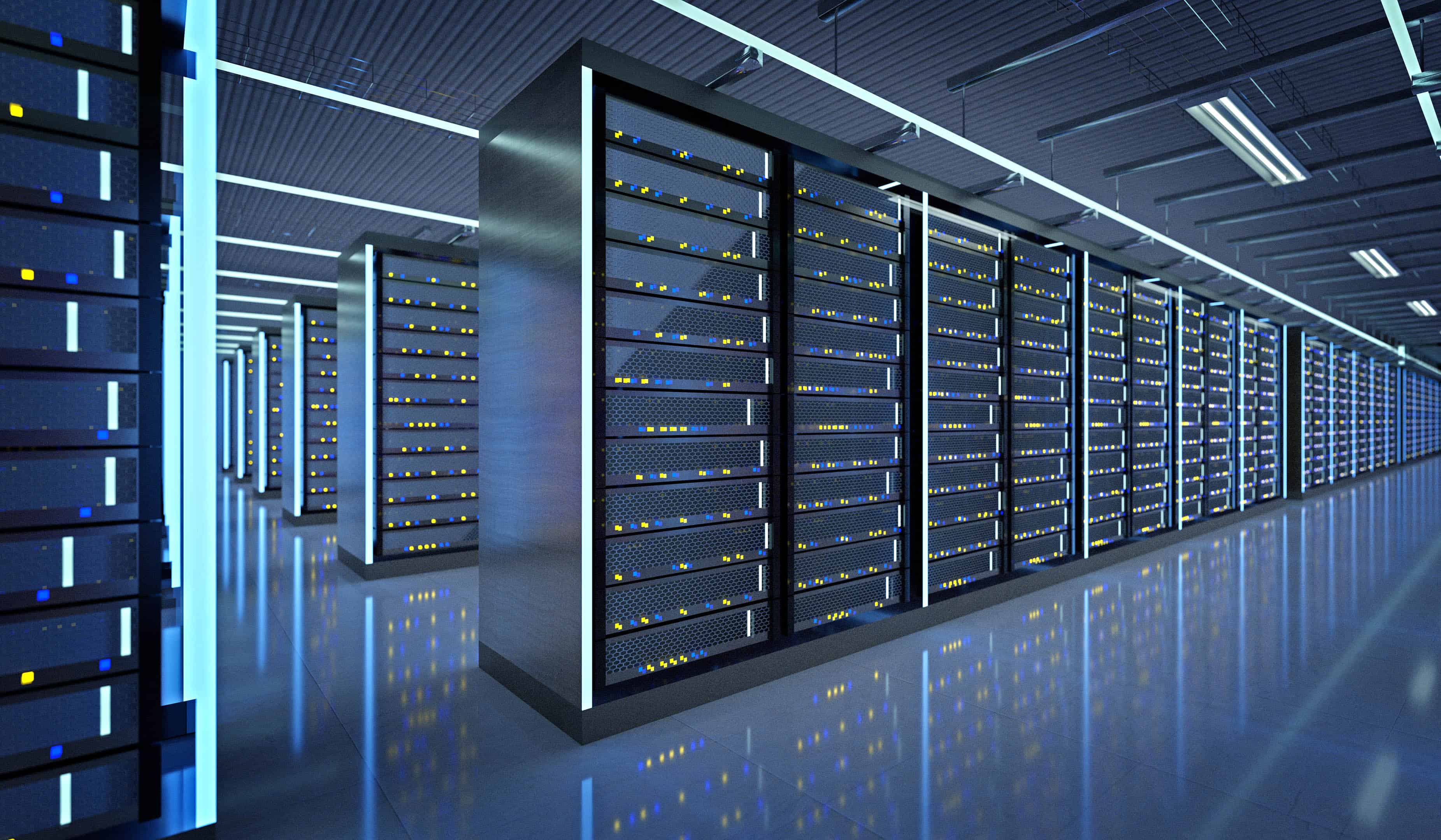 data center complex rendering