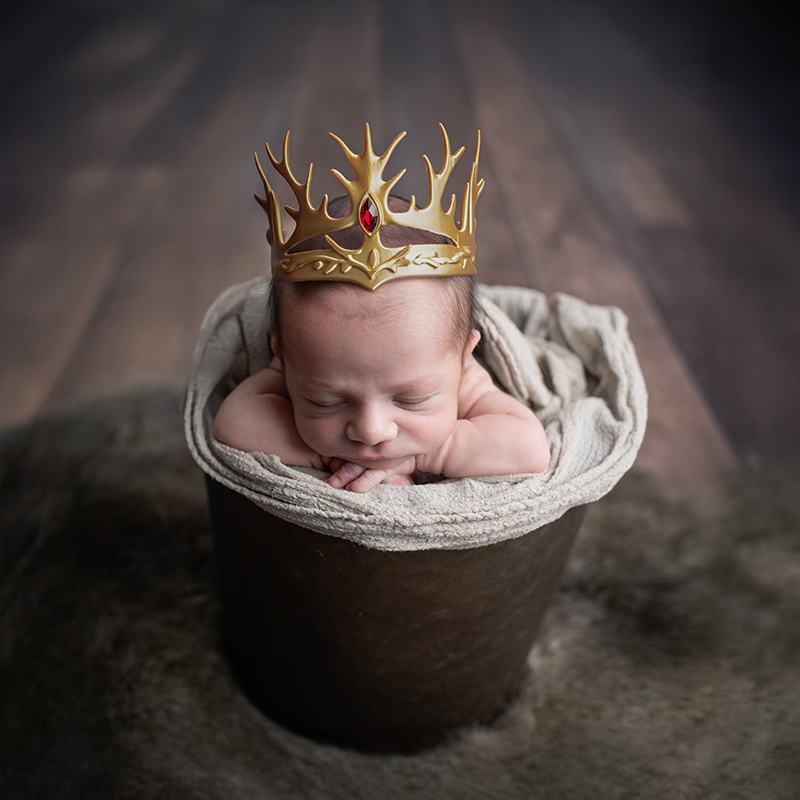 3d printed game of thrones newborn photography setup
