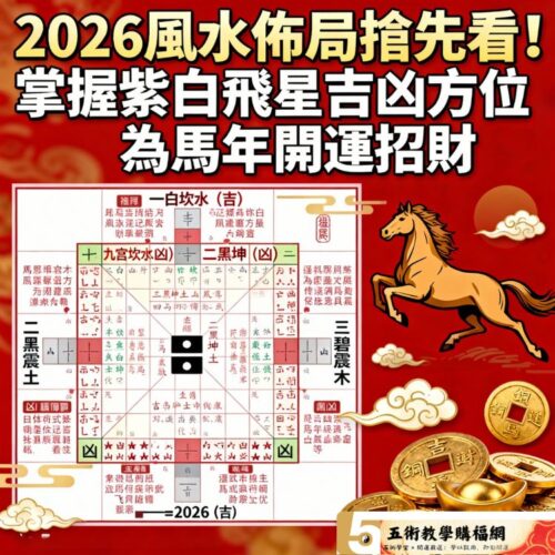 2026風水紫白飛星吉凶指南