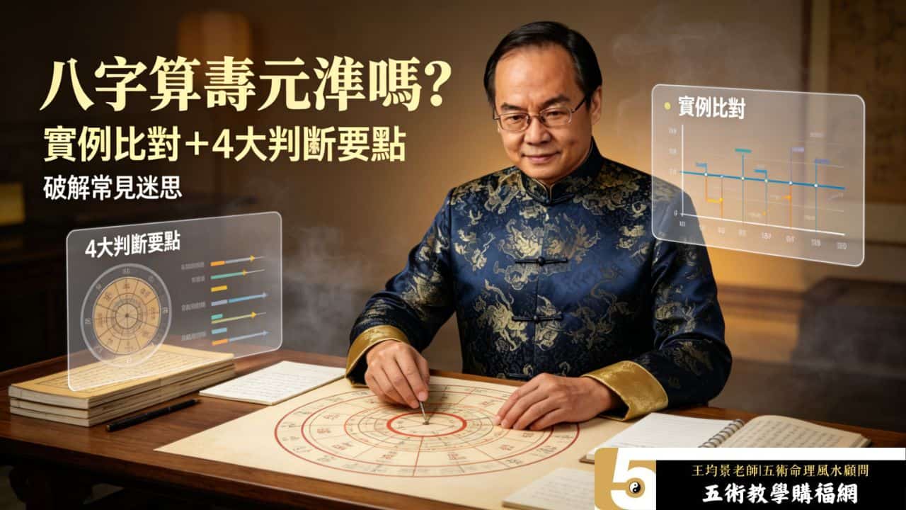 八字算壽元的準確性有多高?實例比對與4大判斷要點完整解析