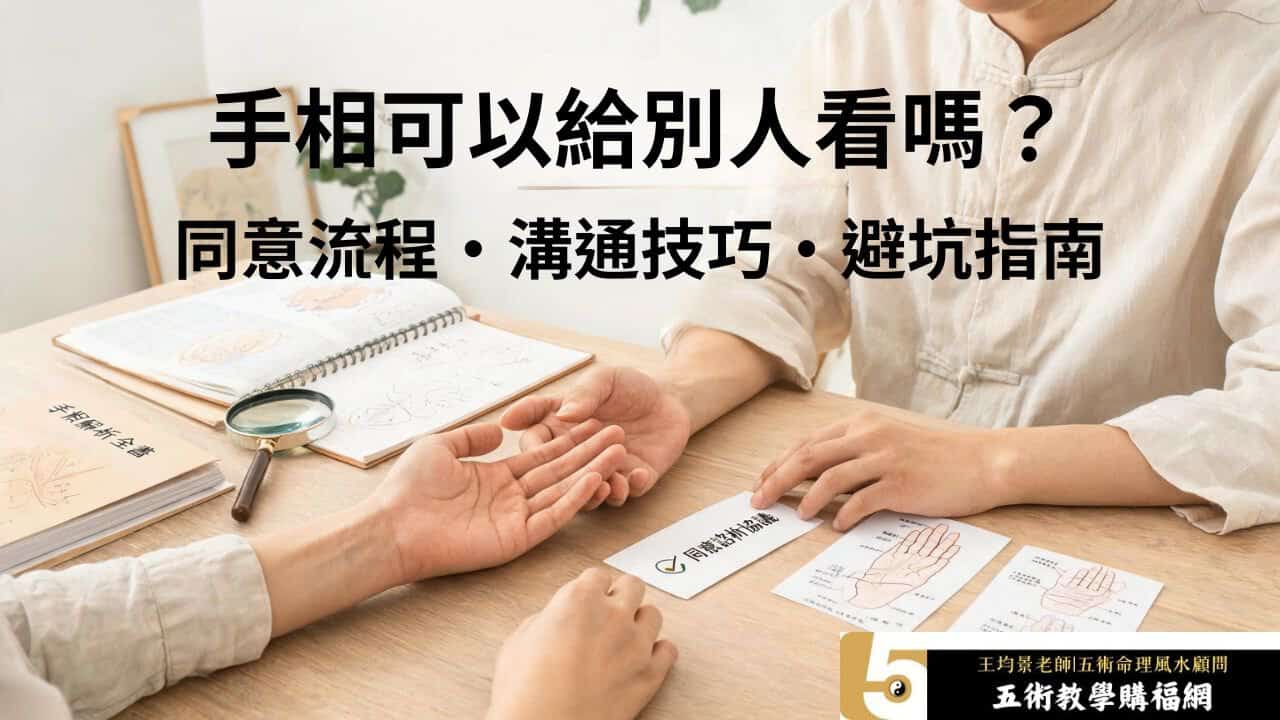 手相可以給別人看嗎？同意流程、溝通技巧與避坑指南一次看懂