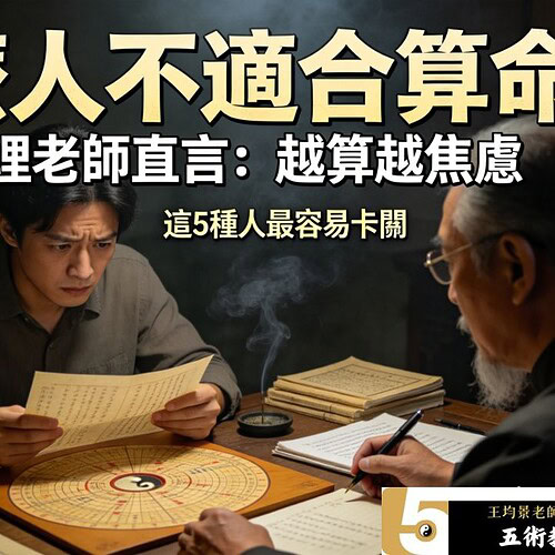 什麼人不適合算命，命理老師解析 5 種人越算越焦慮越算越卡關