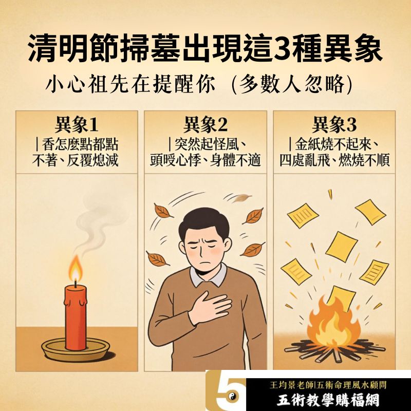 清明節掃墓出現這3種異象，小心祖先在提醒你（多數人忽略）