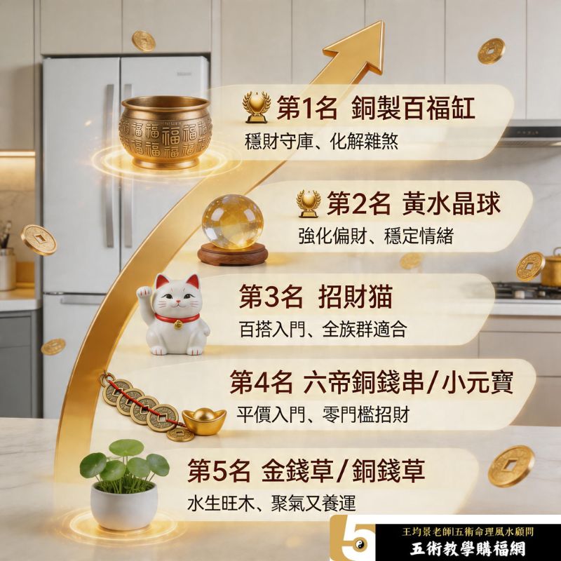 冰箱招財物品排行榜｜5大首選款式，依照效果排序 (1)