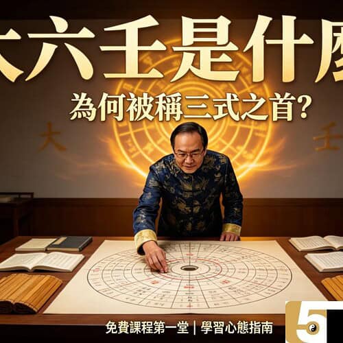 道法大六壬免費課程第一堂，大六壬是什麼？為何被稱三式之首與學習心態指南