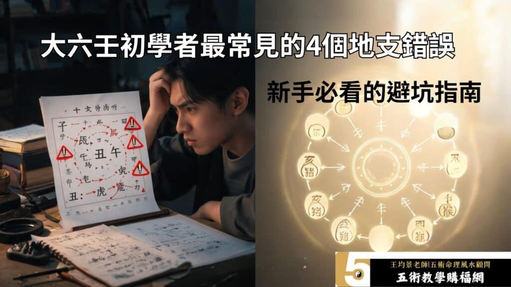 大六壬初學者最常見的4個地支錯誤,新手必看的避坑指南