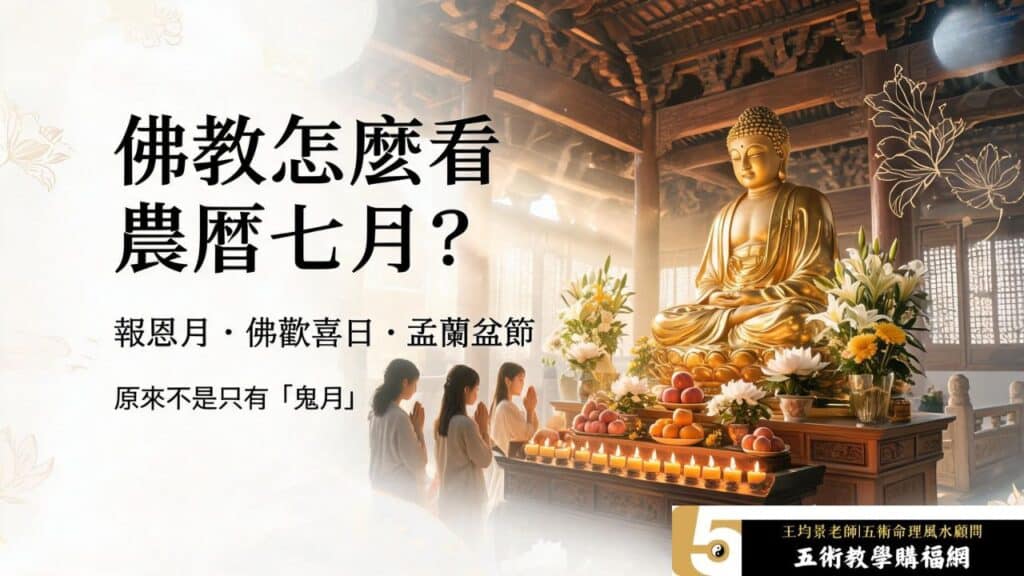 佛教如何看待農曆七月?報恩月、佛歡喜日與盂蘭盆節的真正意義
