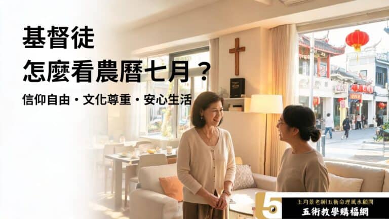 基督徒在農曆七月該注意什麼？信仰自由、文化尊重與生活原則一次看懂