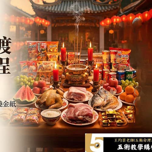 中元普渡拜拜完整流程，供品準備、祭拜順序到燒金紙10步驟一次看懂