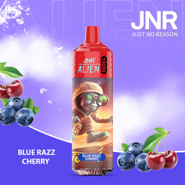 JNR Alien 10000 Blue Razz Cherry