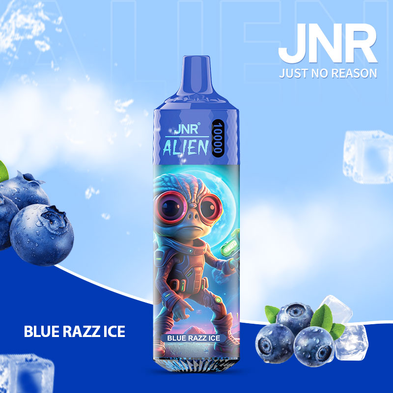 JNR Alien 10000 Blue Razz Ice
