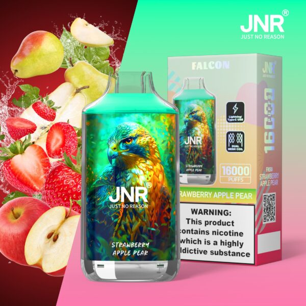 JNR Falcon 16000 Strawberry Apple Pear
