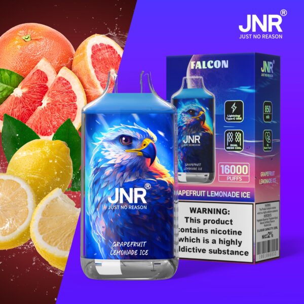 JNR Falcon 16000 Grapefruit Lemonade Ice
