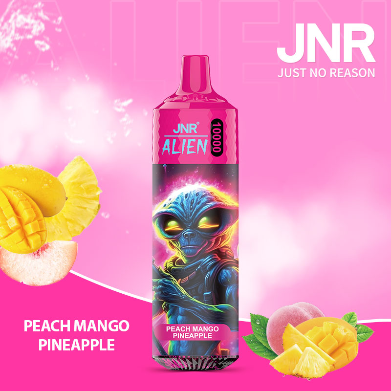 JNR Alien 10000 Peach Mango Pineapple