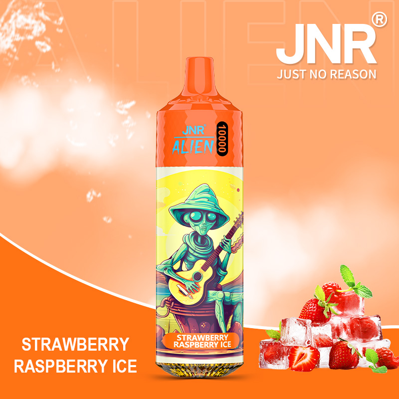 JNR Alien 10000 Strawberry Raspberry Ice