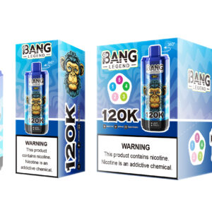 Bang Legend 120K Blueberry Ice/Watermelon Bubble Gum/Sour Apple Raspberry/Lotus Fruit Mango Melon/Passion Fruit Kiwi Lime