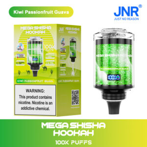 JNR Mega Shisha Hookah 100K Kiwi Passionfruit Guava
