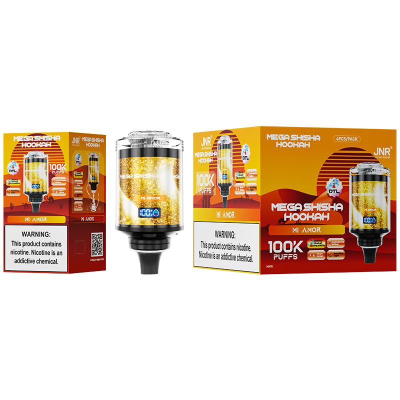JNR Mega Shisha Hookah 100K Mi Amor