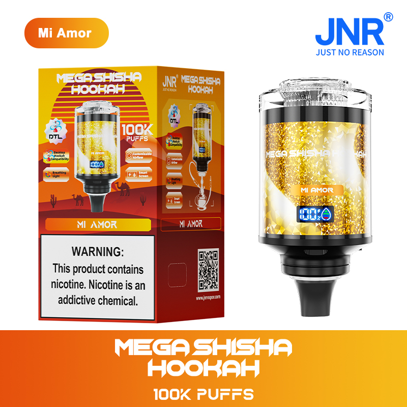 JNR Mega Shisha Hookah 100K Mi Amor