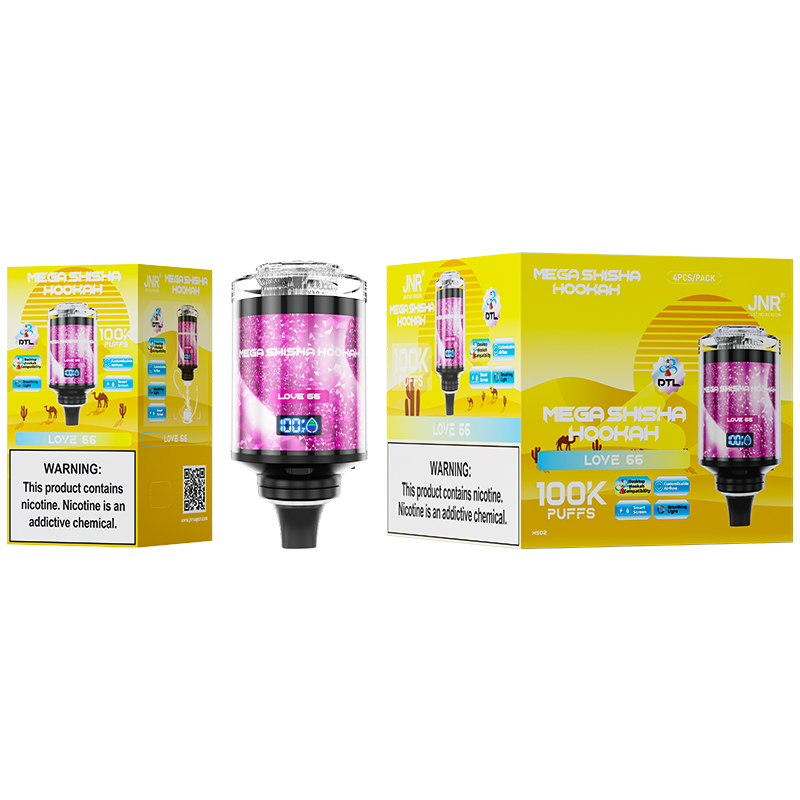 JNR Mega Shisha Hookah 100K Love 66