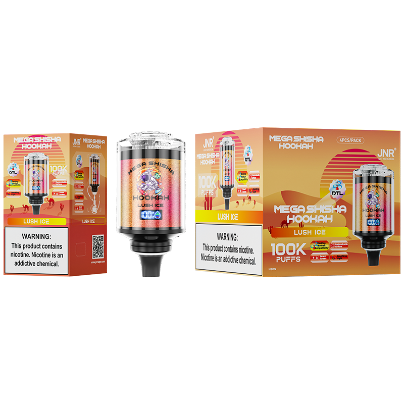 JNR Mega Shisha Hookah 100K Lush Ice