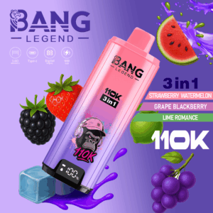 Bang Legend 110k Strawberry Watermelon/Grapes Blackberry/Lime Romance