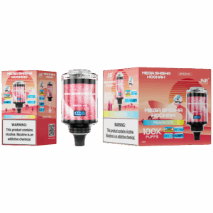 JNR Mega Shisha Hookah 100K Peach Ice