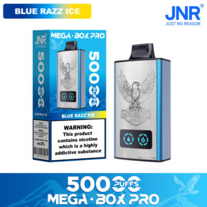 JNR Mega Box Pro 50000 Blue Razz Ice