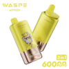 WASPE AIVIOU 60000 Peach Ice/Pineapple Mango Peach/Cranberry Lemon