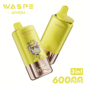 WASPE AIVIOU 60000 Peach Ice/Pineapple Mango Peach/Cranberry Lemon