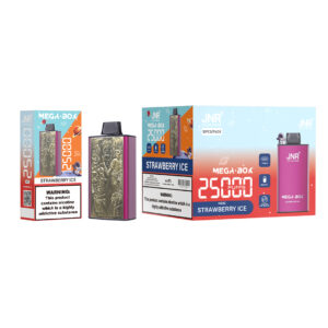 JNR Mega Box 25000 Strawberry Ice
