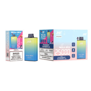 JNR Mega Box 25000 Strawberry Raspberry Ice