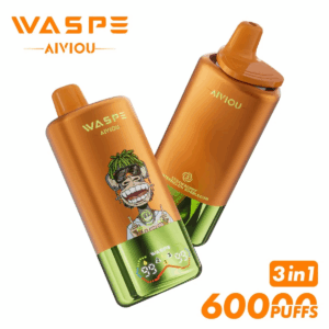 WASPE AIVIOU 60000 Red Bull Ice/Strawberry Mango/Strawberry Watermelon Bubblegum