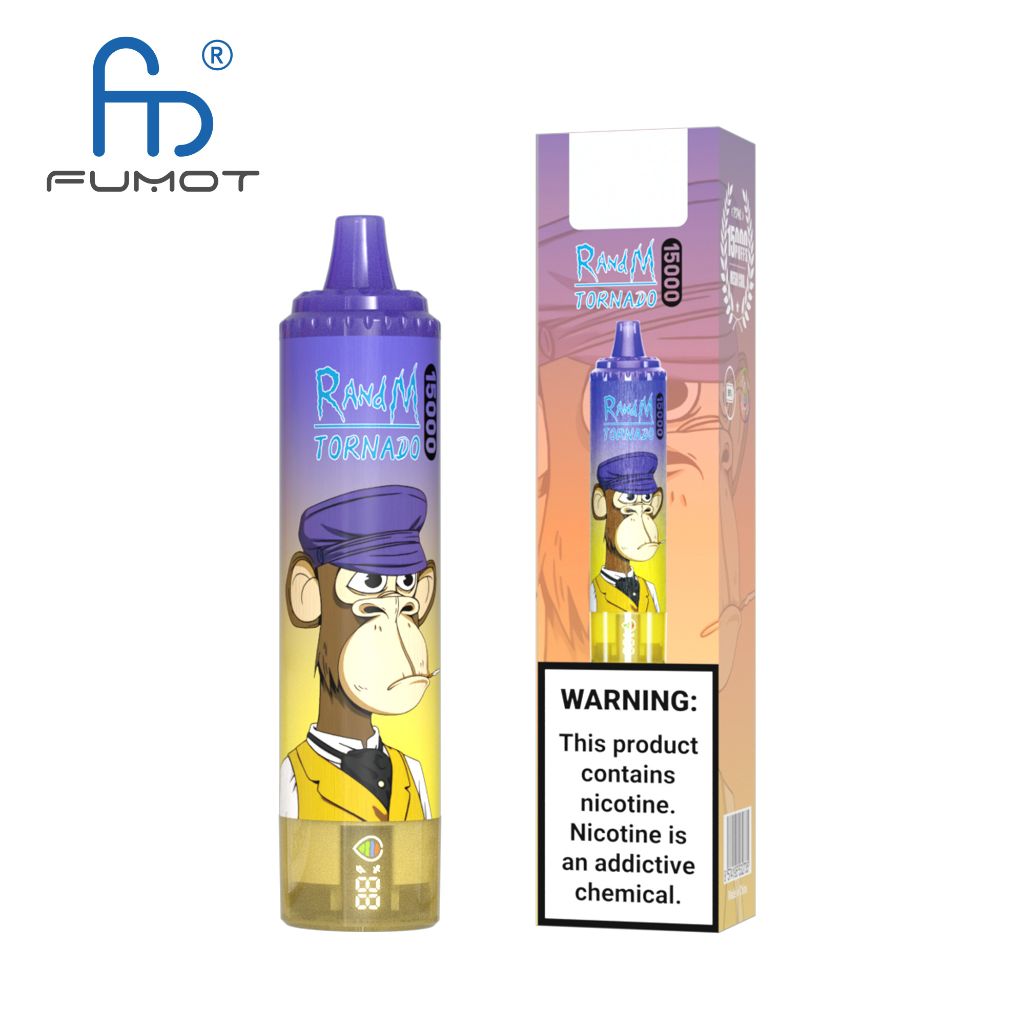 Fumot Tornado 15000 Mango On Ice – Bild 3