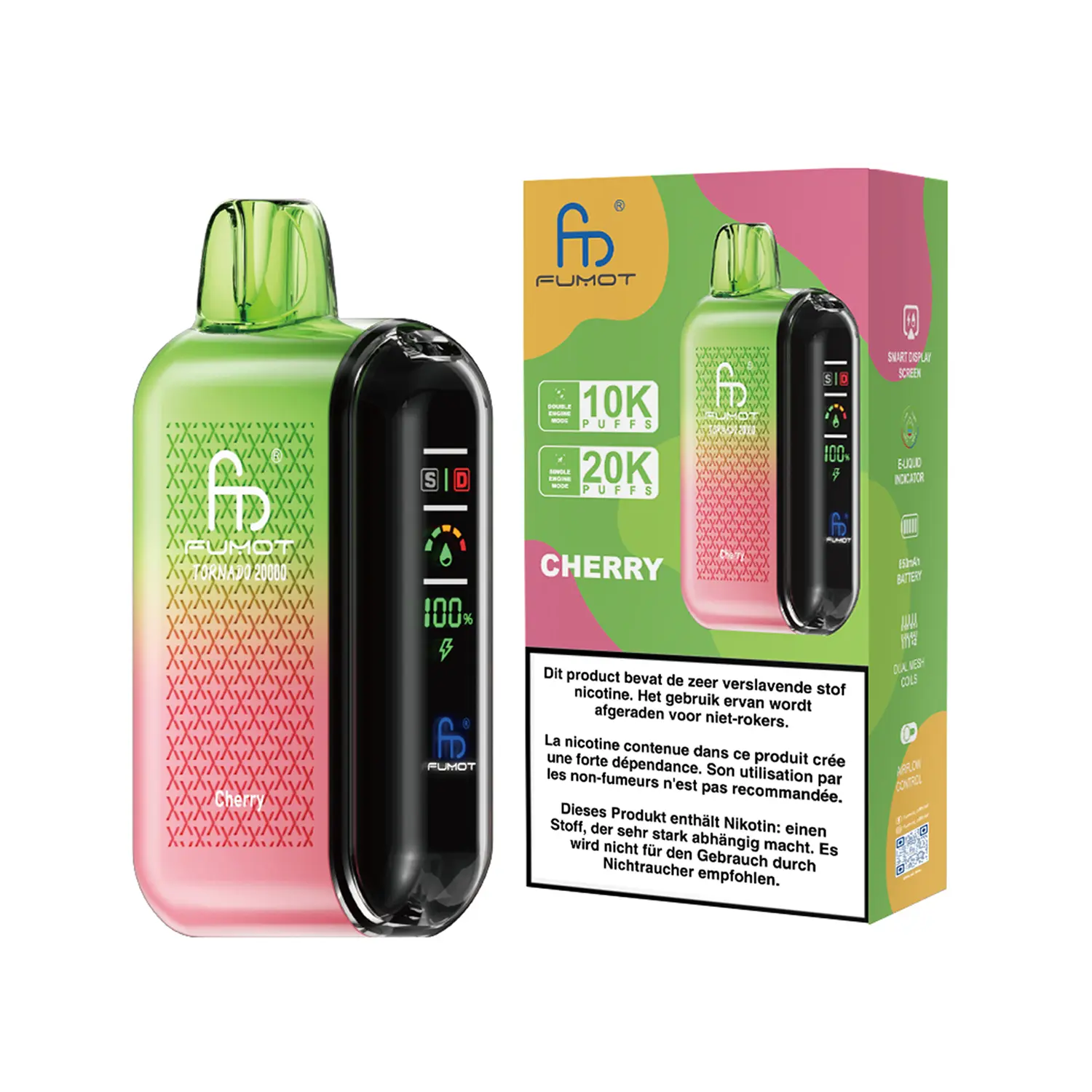Fumot Tornado 20000 Cherry