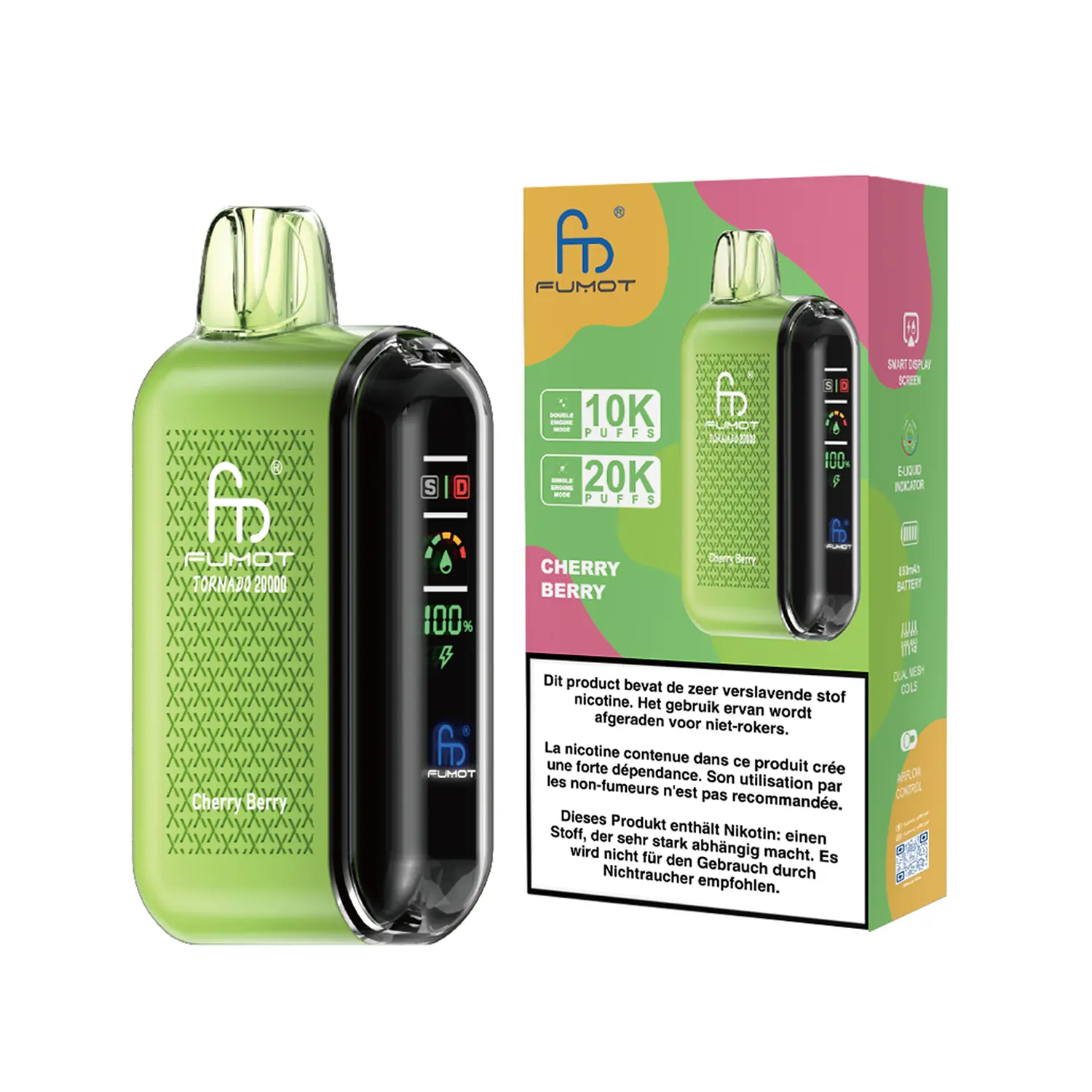 Fumot Tornado 20000 Cherry Berry