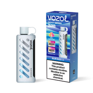 Vue alternative de Vozol Gear Shisha 25000 Blue Razz Ice