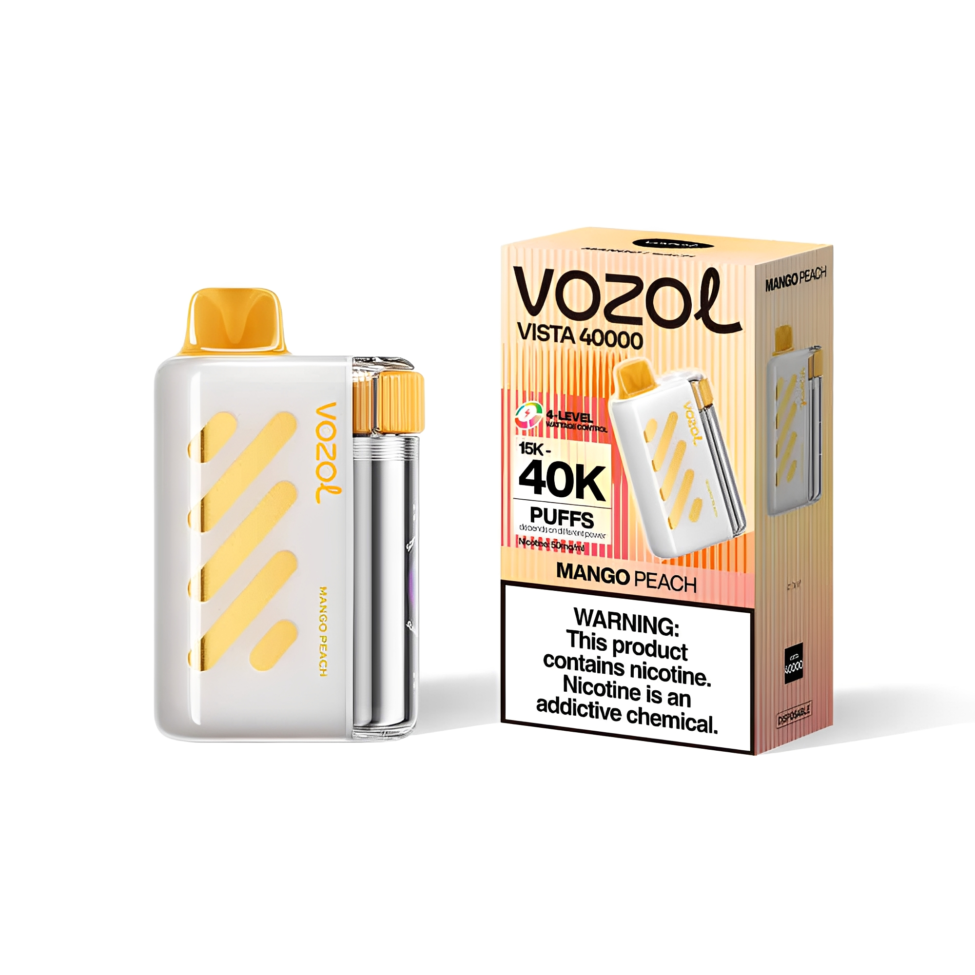 Vozol Vista 40000 Mango Peach