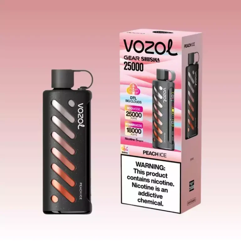 Vozol Gear Shisha 25000 Lemon Mint – Image 3