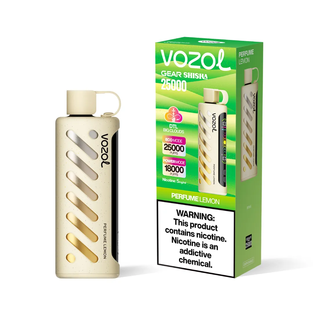 Vozol Gear Shisha 25000 Perfume Lemon