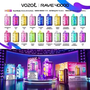 Vozol Rave 40000 Mango Peach