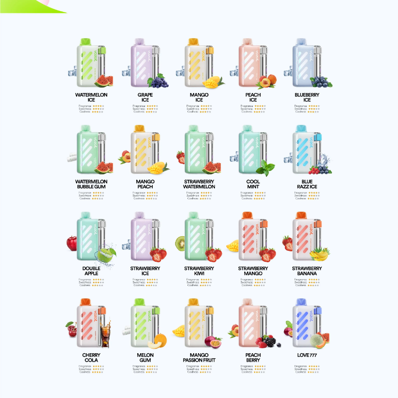 Vozol Vista 40000 Peach Berry