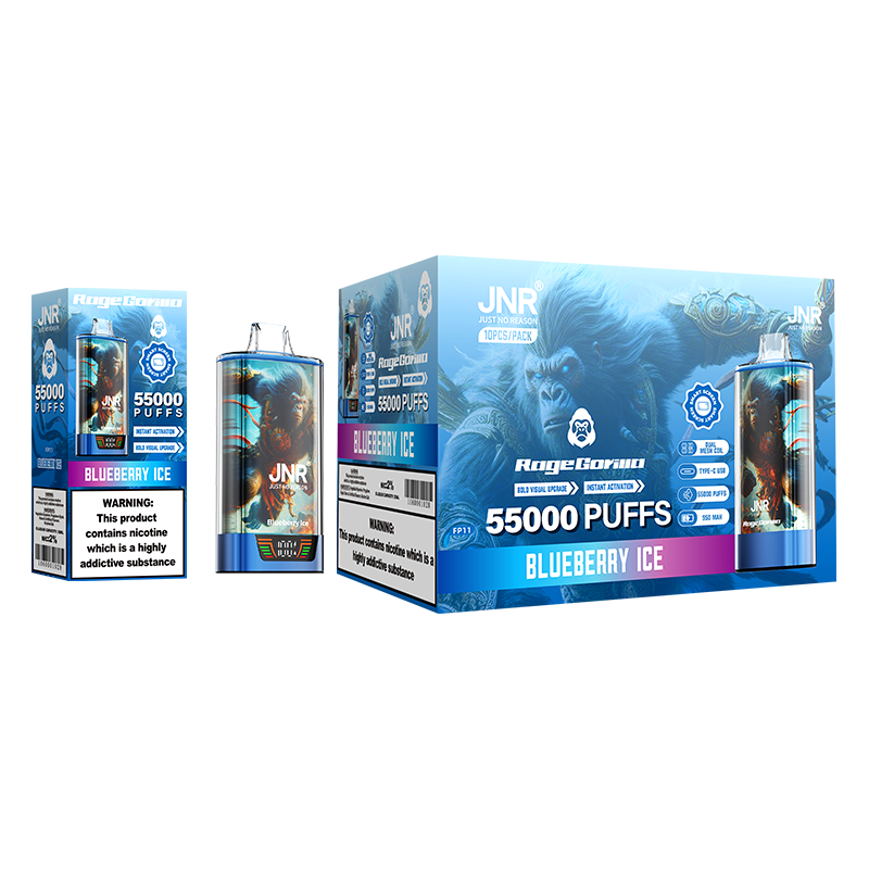 JNR Rage Gorilla 55000 Blueberry Ice