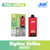JNR Big Mac Shisha 80000 Two Apple