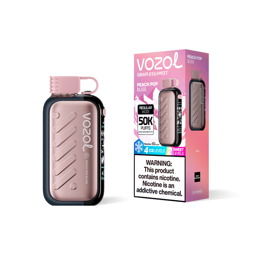 Vozol Gear Ice&Sweet 50k Peach Pop Bliss