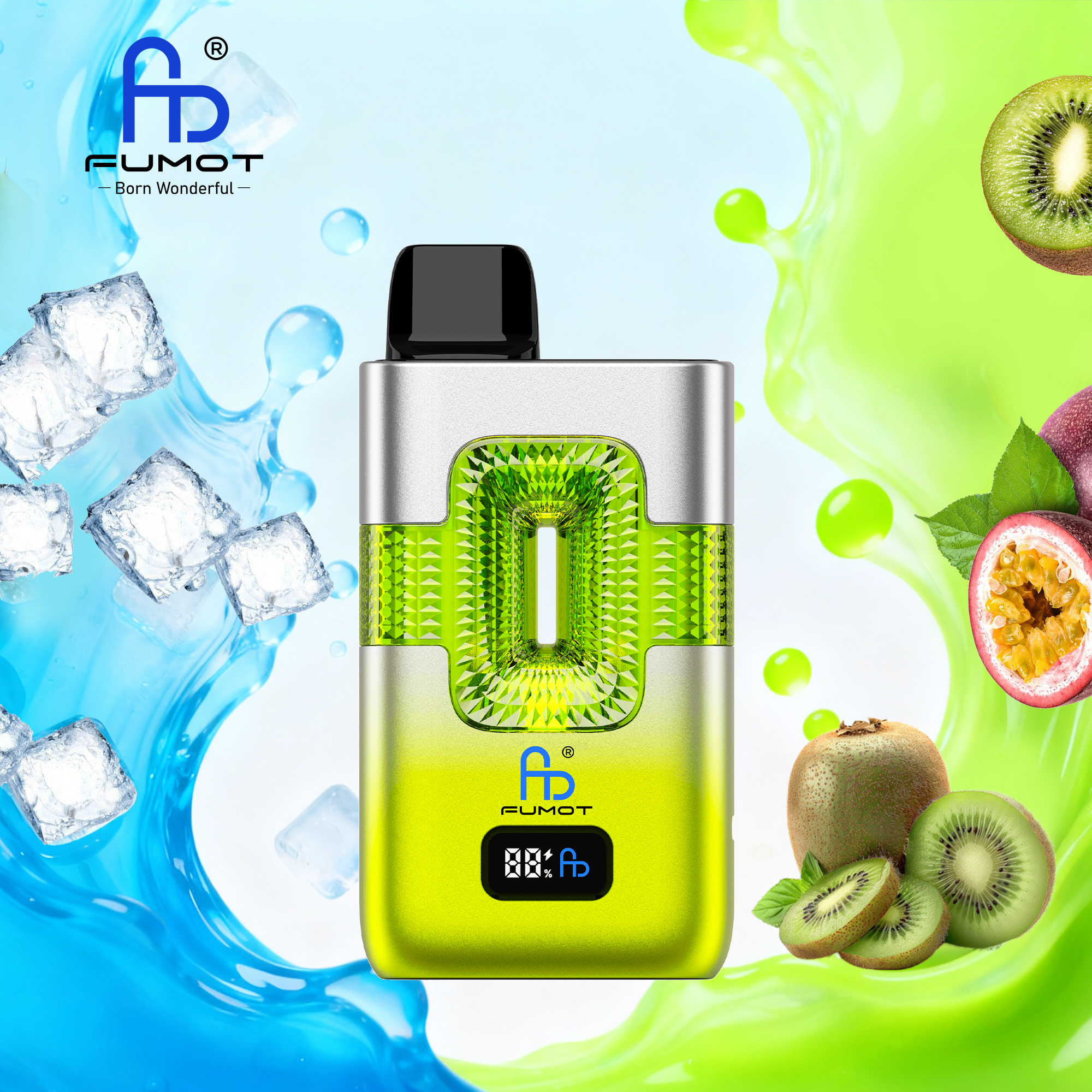 Fumot ECO 2in1 50K Ice Pop/Kiwi Passion Fruit Guava