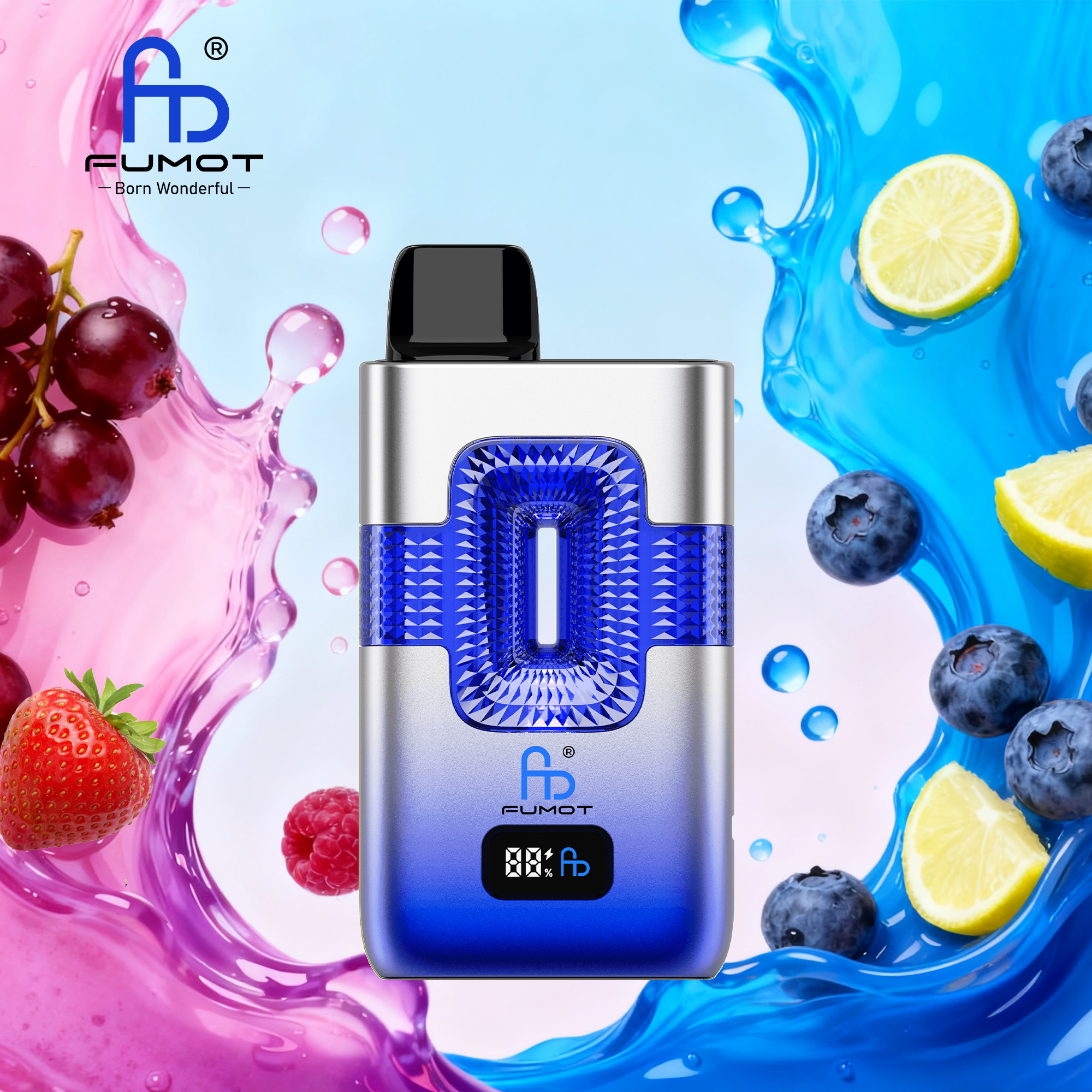 Fumot ECO 2in1 50K Mixed Berries/Blue Razz Lemonade