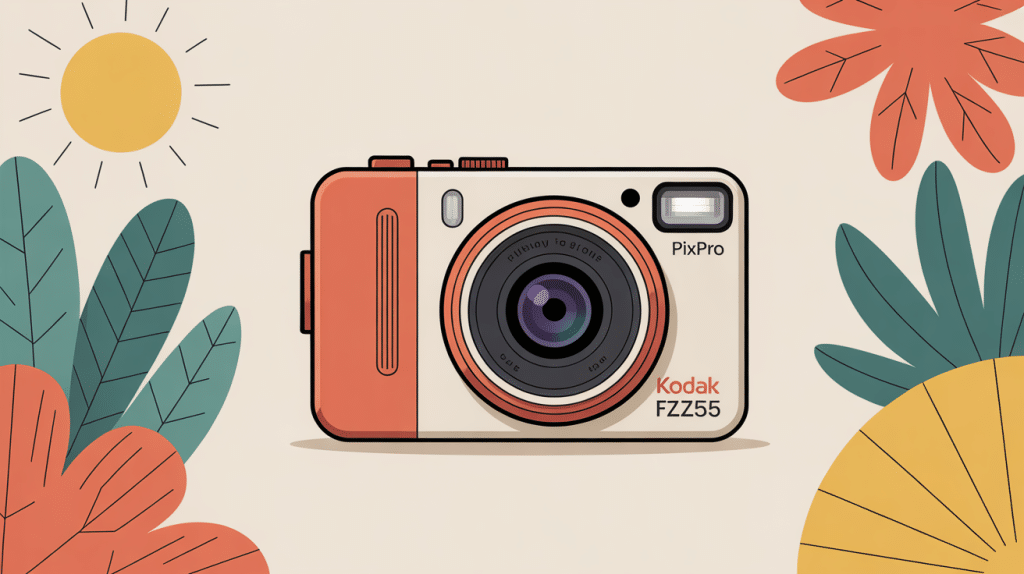 kodak pixpro fz55 : test compact photo usage familial ambiance conviviale